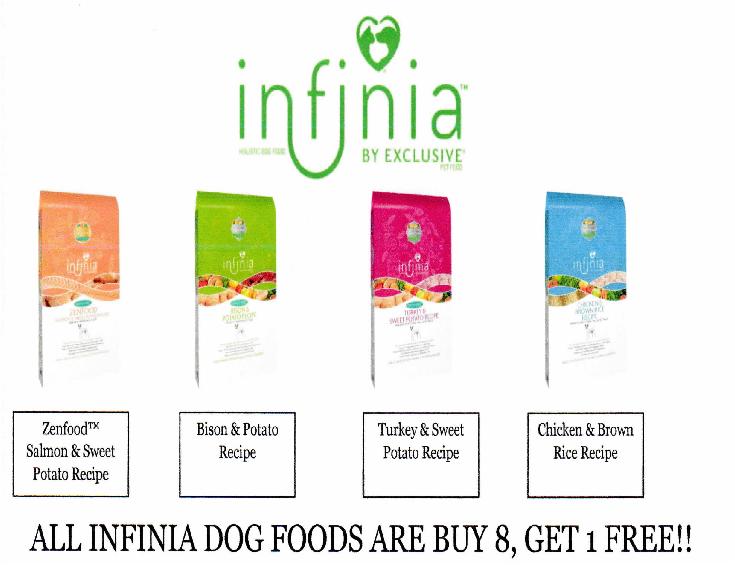 Infinia Dog Food