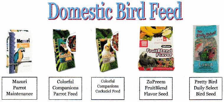 Domestic Bird Feed